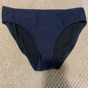 Jcrew navy swim bottoms